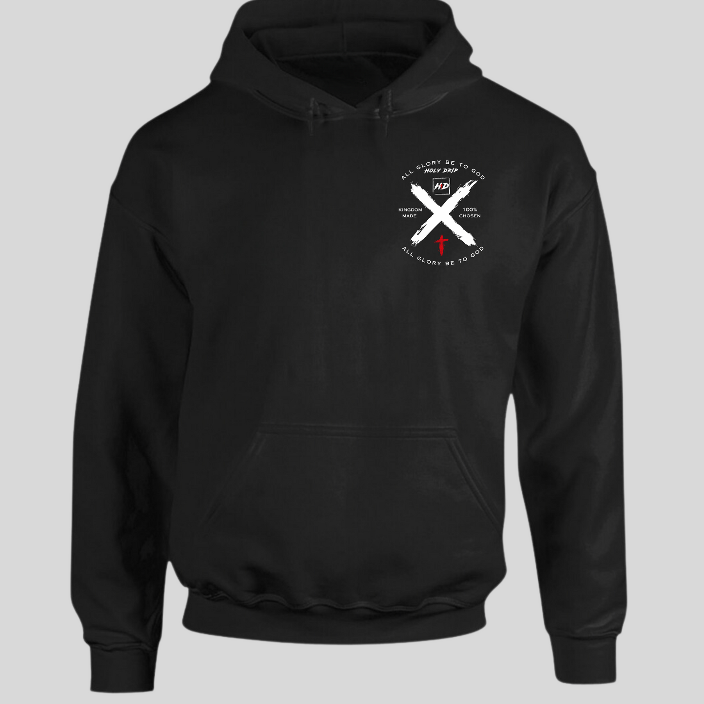 100% CHOSEN HOODIE(BLACK)