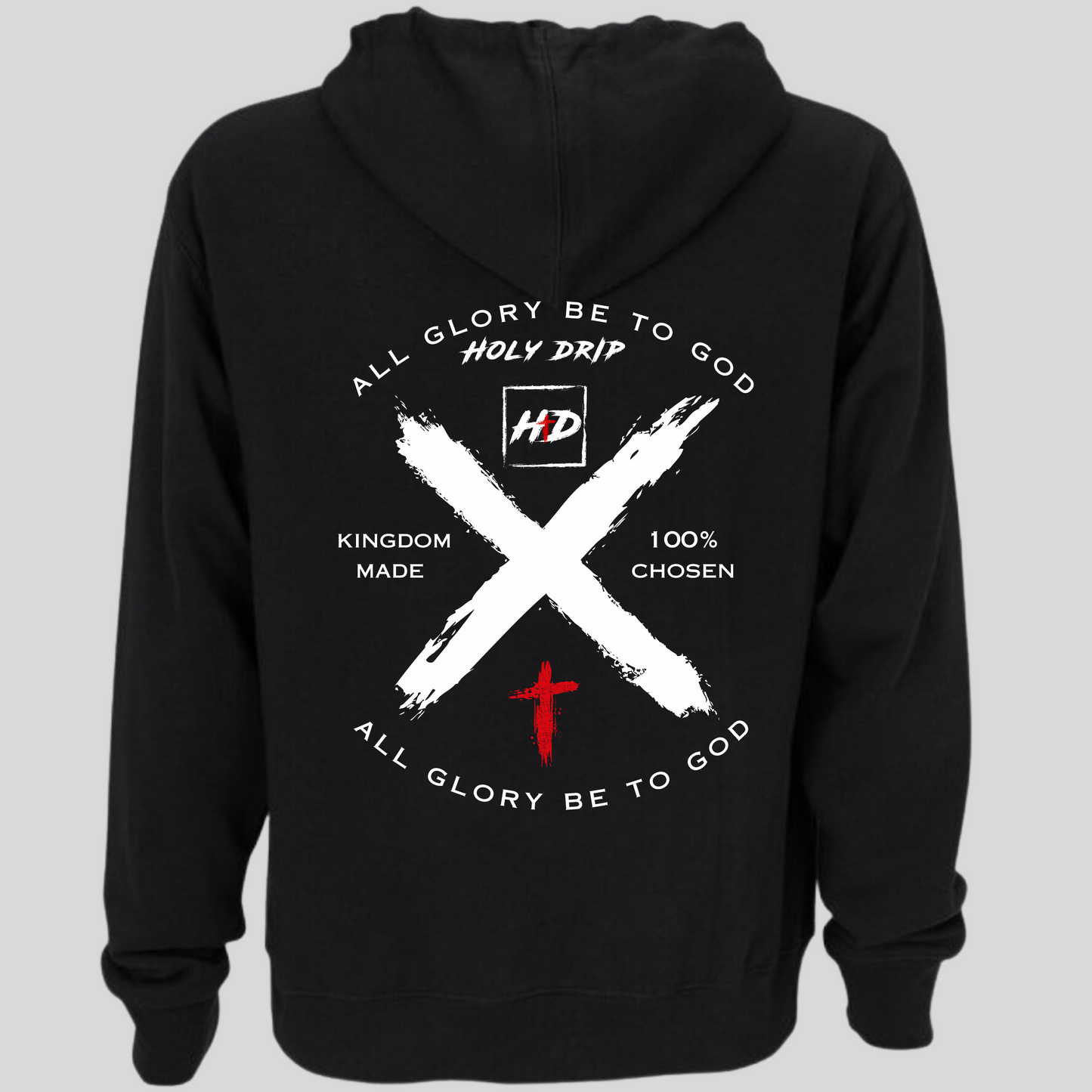 100% CHOSEN HOODIE(BLACK)